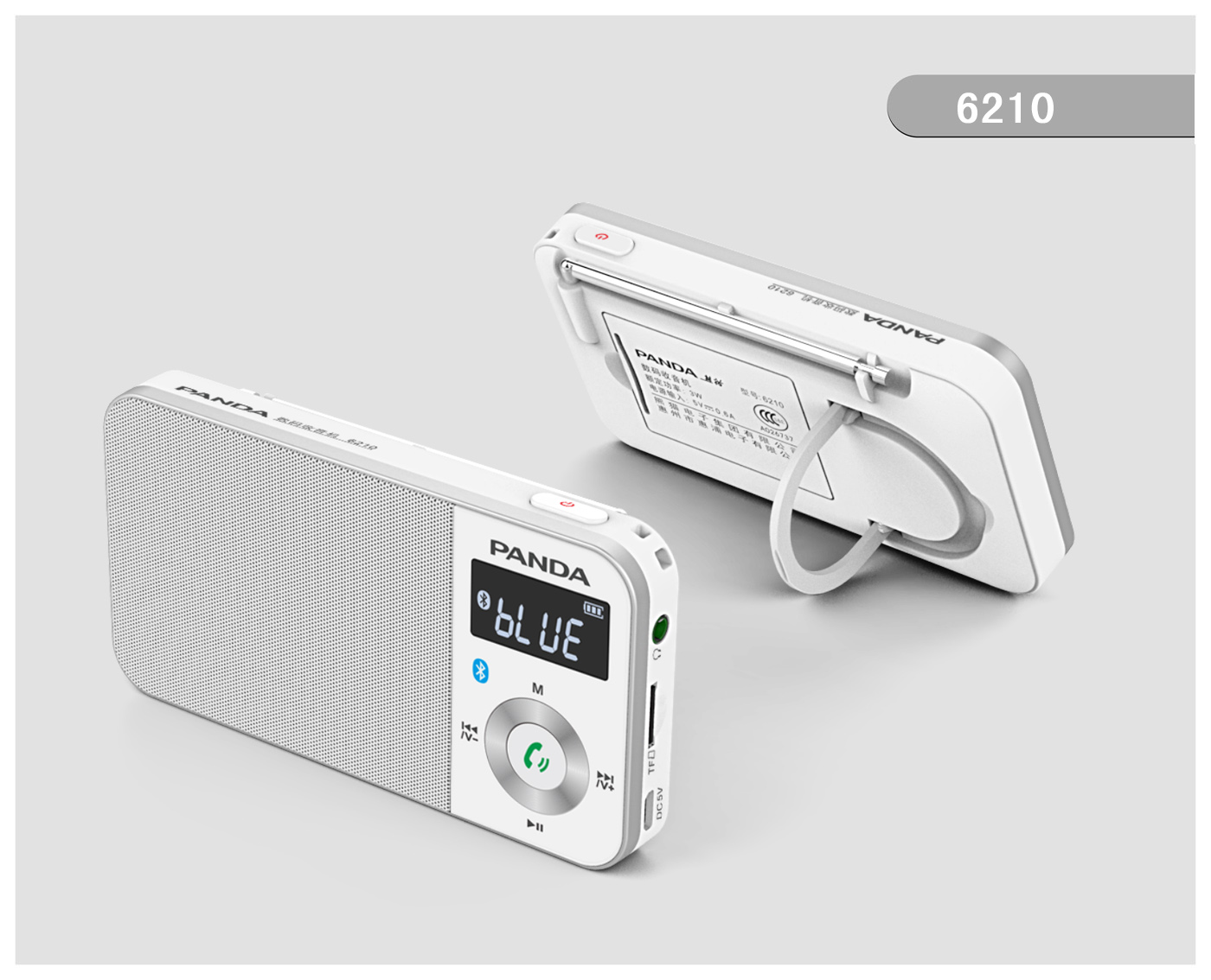 6210 FM Radio & Bluetooth speaker
